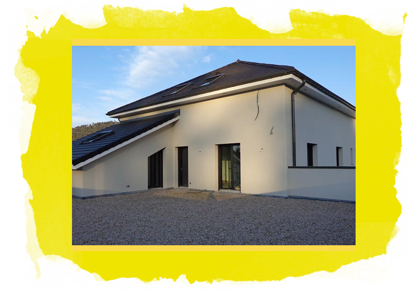 Création de toiture d'une maison